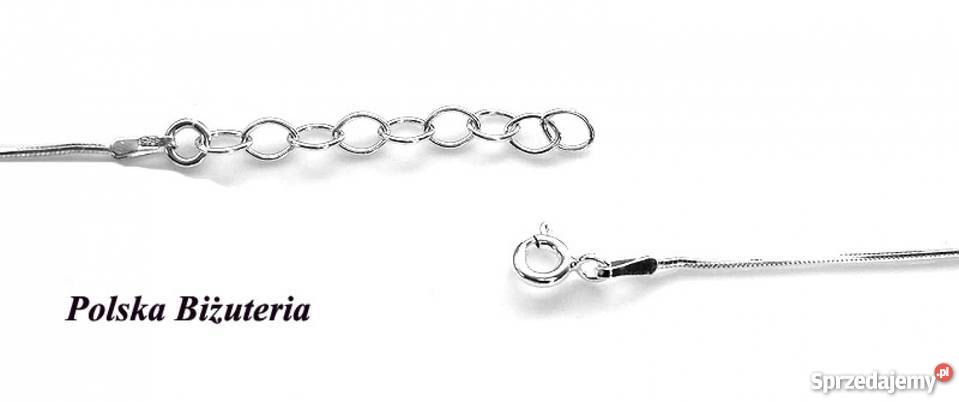 Srebrny Komplet Naszyjnik Kolczyki Opakowanie Pozostałe Białystok sprzedam