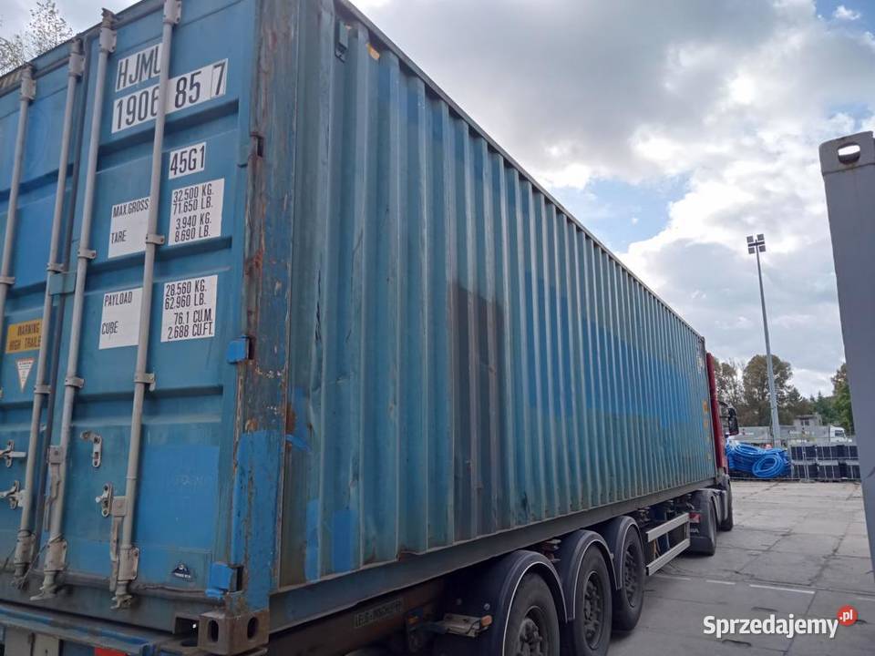 Kontener magazynowy morski transportowy 40 HC Kielce