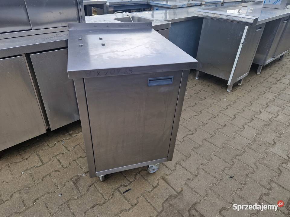 Stół Gastronomiczny Z Drzwiami Szafka Na Kołach Ostrów Wielkopolski