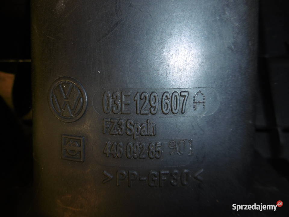 pokrywa górna silnika 03E129607 seat ibiza 3 Szczecin