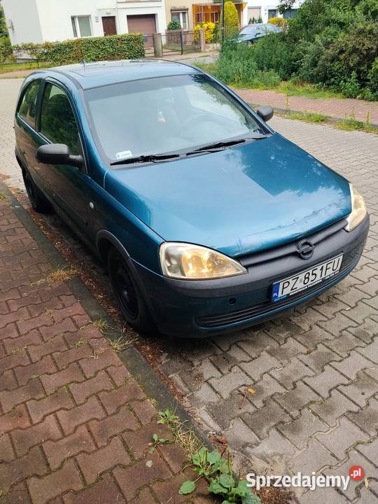 Opel Corsa 10 comfort Na chodzie Okazja wielofunkcyjna kierownica wielkopolskie Poznań