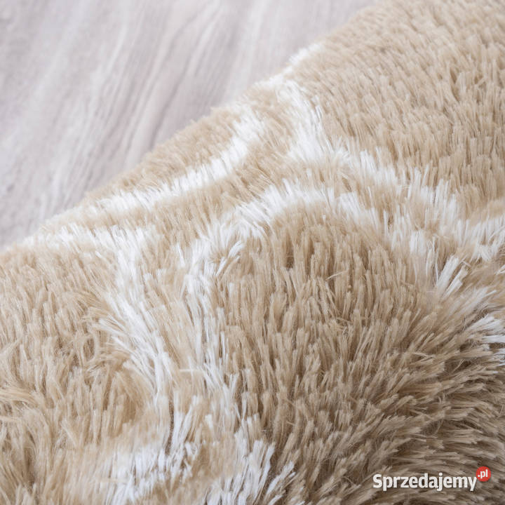 Dywan okrągły do salonu shaggy DECOR Opole