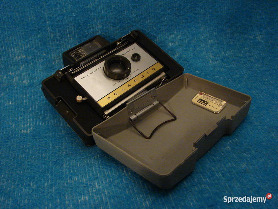 Polaroid land camera automatic 215 dolnośląskie Bielawa