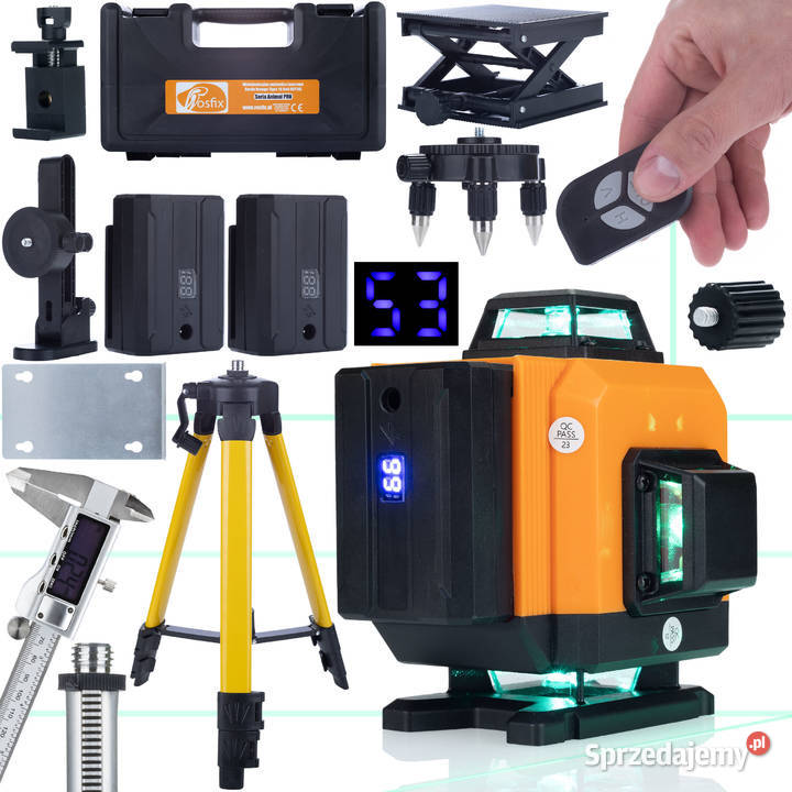 Poziomica Laserowa Rosfix Orange Tiger ROT16L 16 Ludźmierz