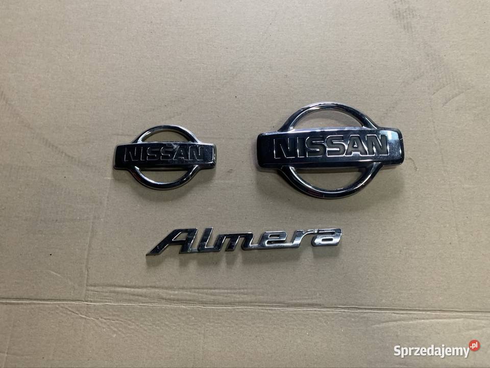 Emblemat znaczek napis Nissan Almera Primera