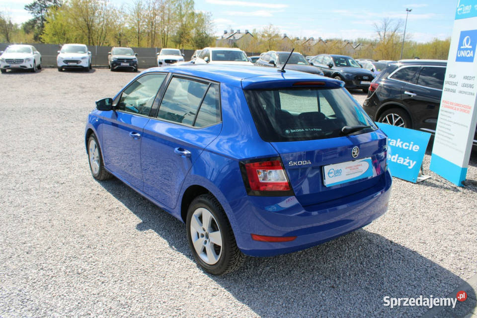 koda Fabia Gwarancja LPG Salon Polska Kamera III niebieski Warszawa