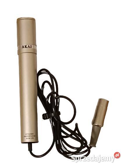 AKAI ADM+20 Dynamic Microphone Made in Japan