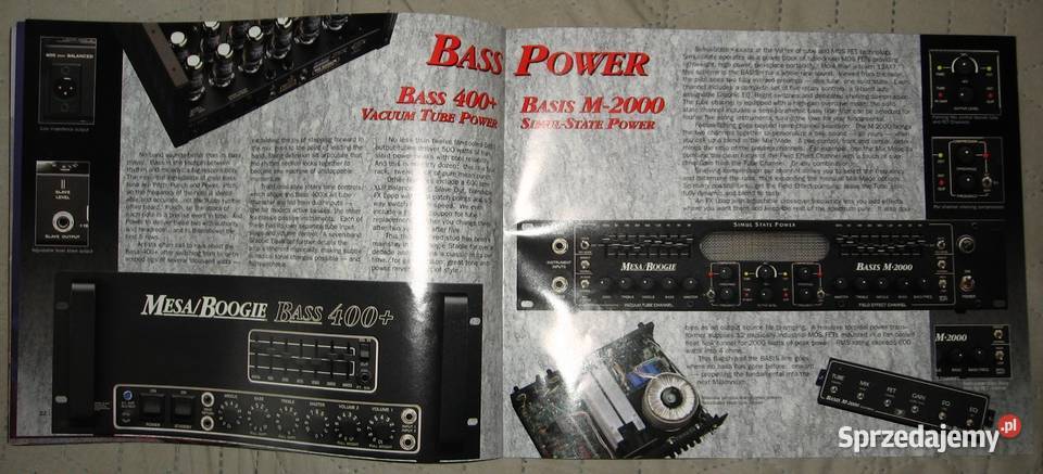 MesaBoogie katalog wzmacniaczy pomorskie Kępice