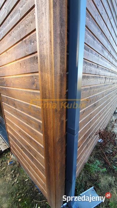 Deska elewacyjna elewacja SZORSTKA UYVK szalówka Okładziny elewacyjne Nieporęt