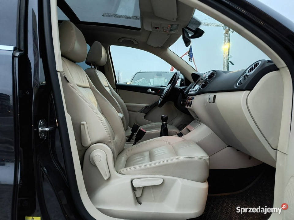 Volkswagen Tiguan Jasne wnętrze Skóry Panorama podgrzewane fotele Bydgoszcz