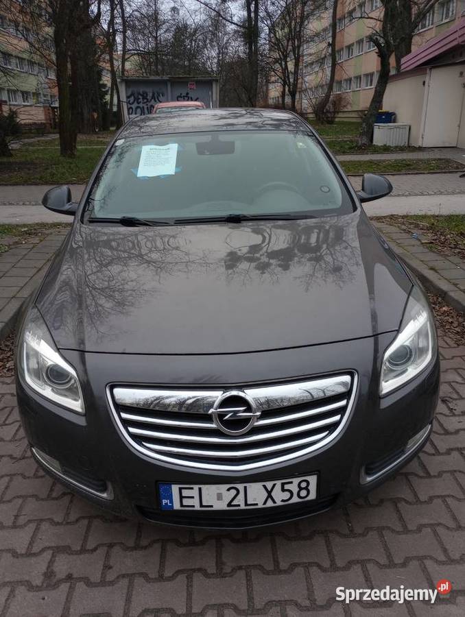 Opel Insignia Sedan 20 CDTI ecoTec 160 2009 208000km łódzkie Łódź sprzedam