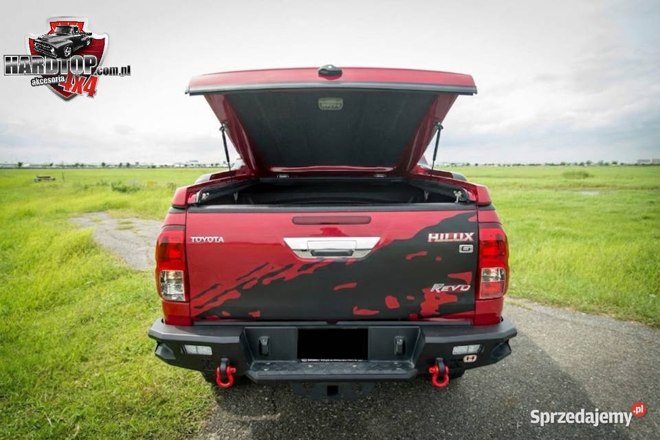 Pokrywa Zabudowa paki fullbox Spoiler Roll bar Części samochodowe warmińsko-mazurskie Pasłęk
