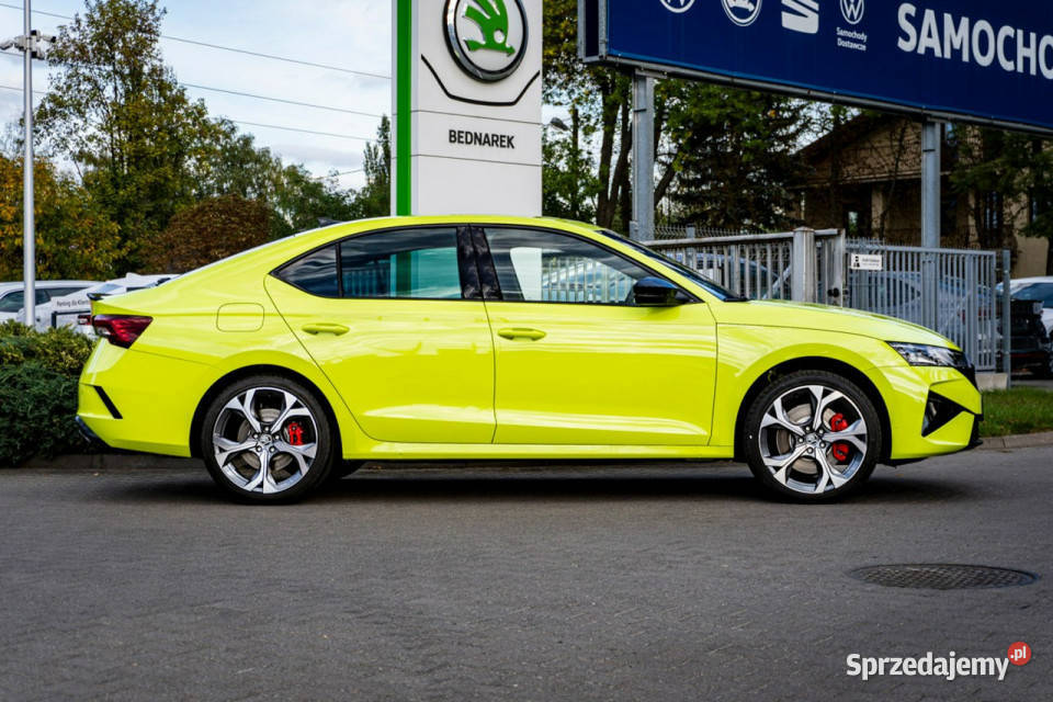 koda Octavia Octavia RS 20 TSI 265 DSG IV 2020 Łódź sprzedam