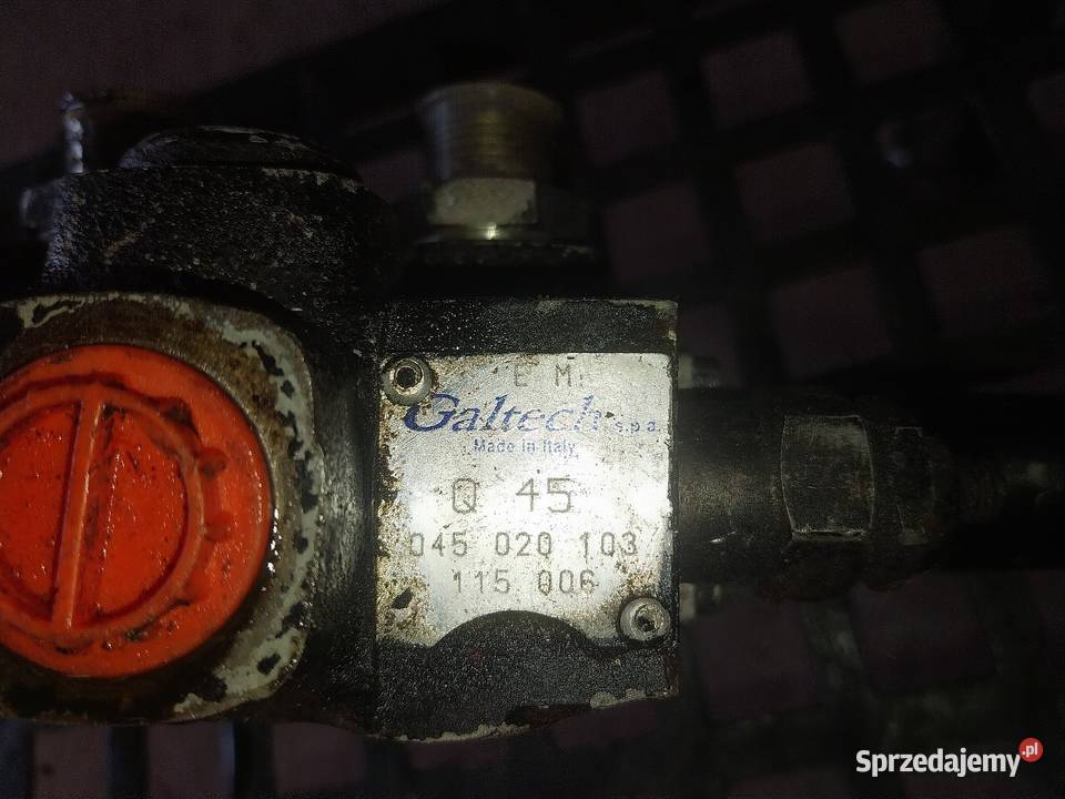 Rozdzielacz hydrauliczny 2 sekcyjny na linki lubelskie