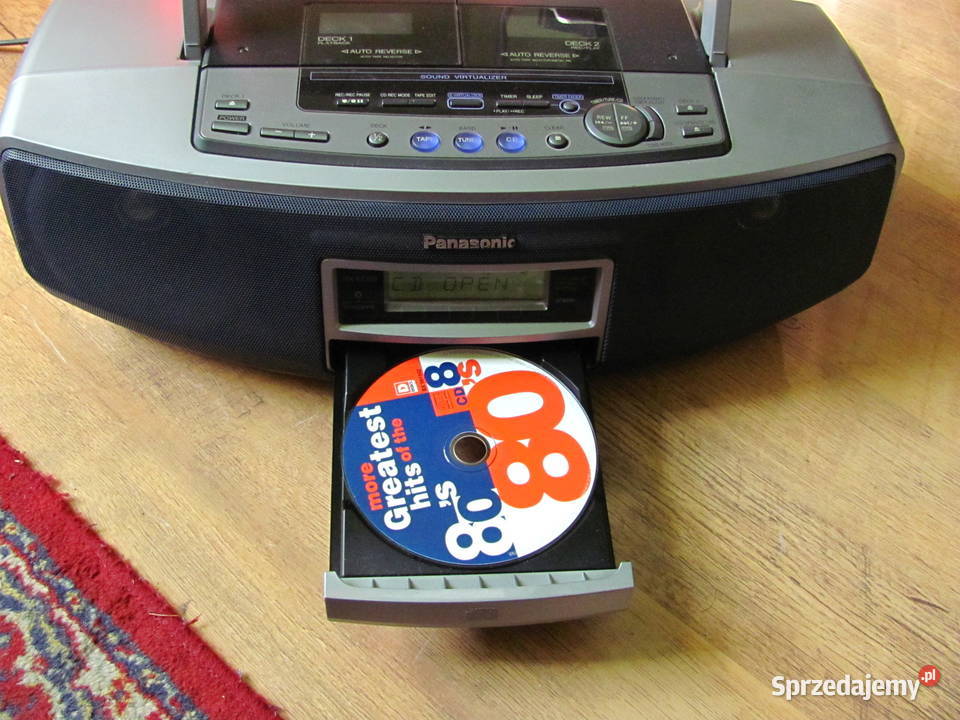 Radiomagnetofon z CD Boombox Panasonic RXED55 Łódź