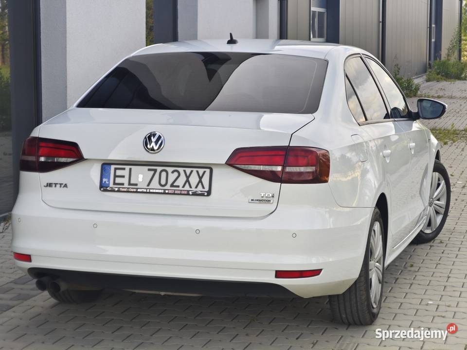 VW JETTA 20 TDI 110 Salon Polska Nowa 4/5 Jetta Motoryzacja Łódź