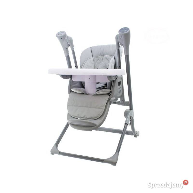 EUROBABY KRZESEŁKO HUŚTAWKA LOOP GREY