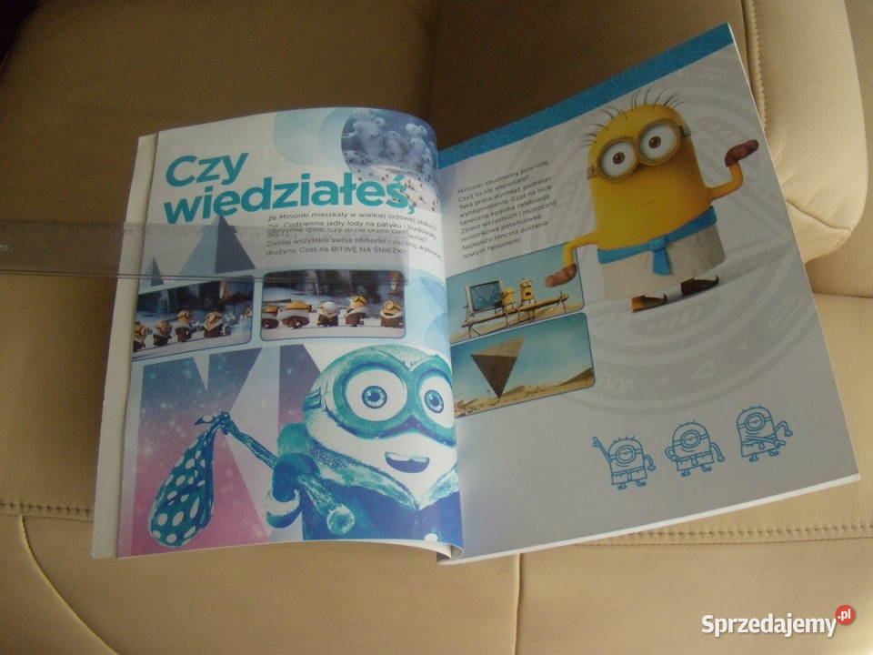 Minionki do składania Książeczka zręcznościowa miękka Warszawa