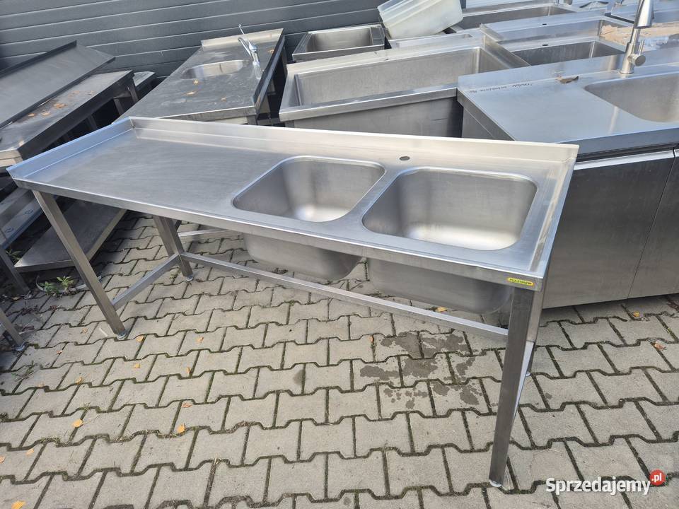 Zlew Gastronomiczny 2 Komorowy Z Blatem 1906085 wielkopolskie Ostrów Wielkopolski
