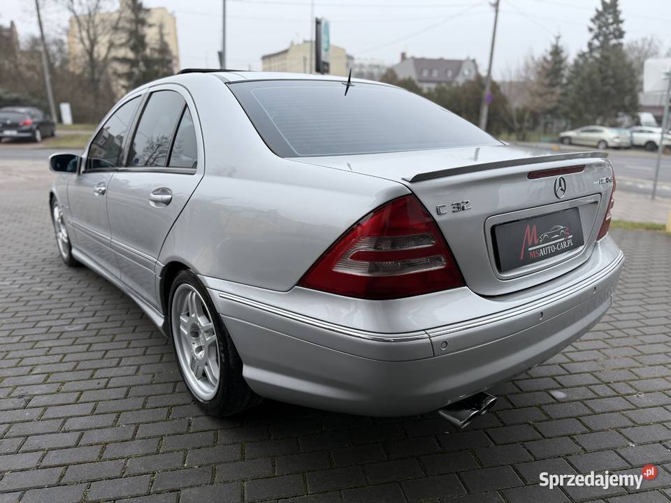 Mercedes Benz C 32 AMG 32 Benzyna V6 Skóry Poznań