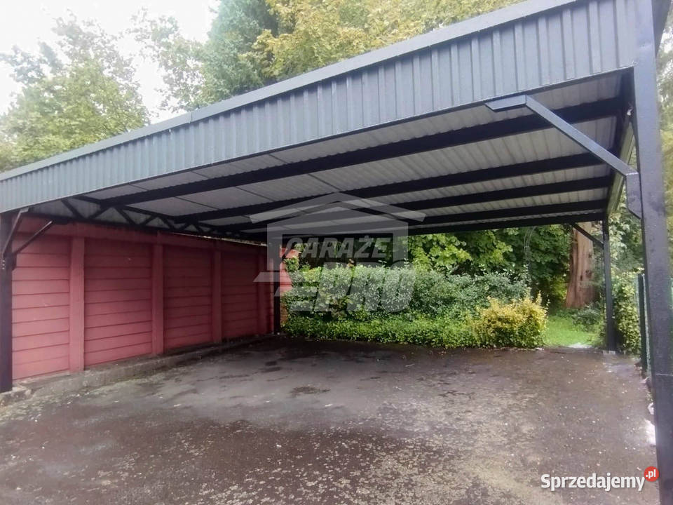 Wiata samochodowa CarPort 8x8 GP217 małopolskie