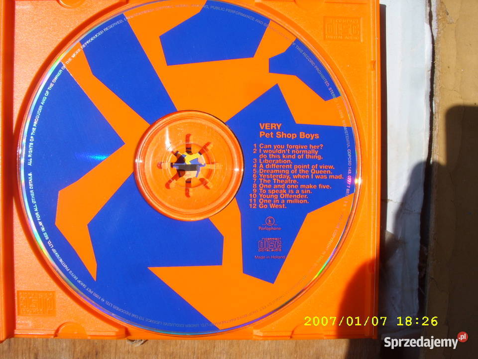 POP CD PET SHOP BOYSVERY CAN YOU dolnośląskie Wołów