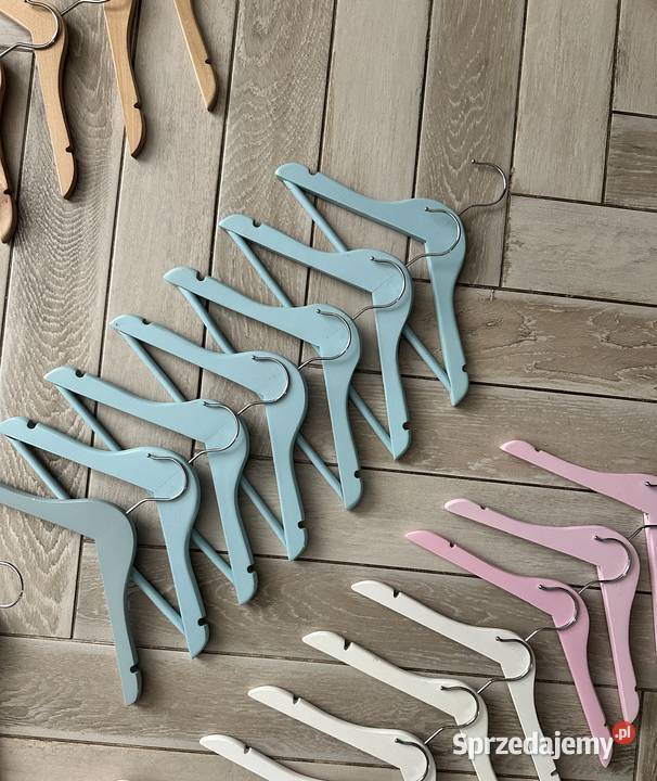 Zestaw wieszaków ubrankowych dziecięcych Dekoracje i ozdoby Łódź sprzedam