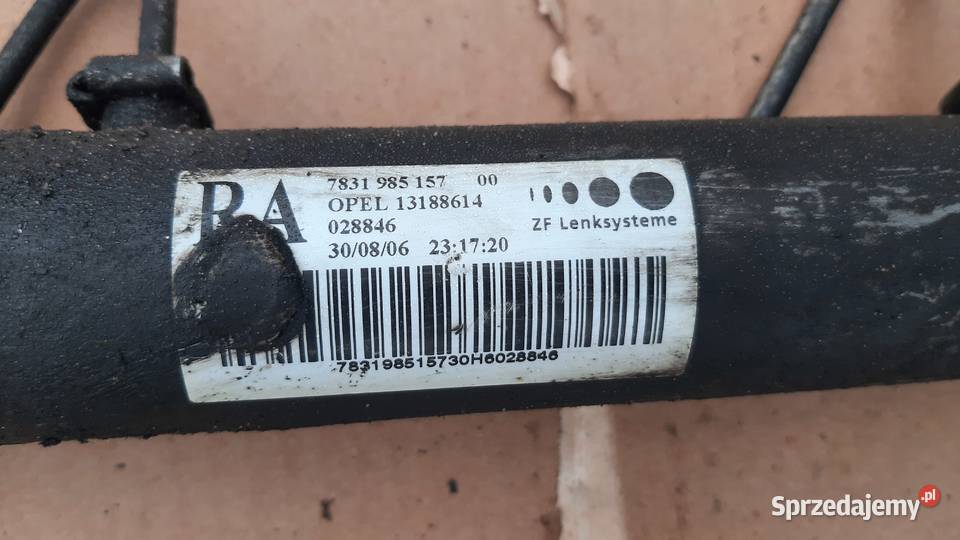 maglownica przekładnia kierownicza Astra H Układ kierowniczy Dębno