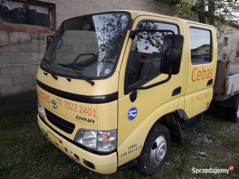 Toyota Dyna 150 25 2005r 25d4d silnik most Samochody na części łódzkie Złoczew sprzedam
