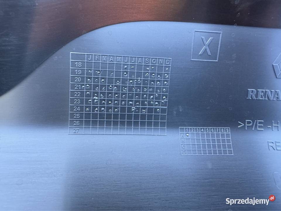 Spoiler dyfuzor zderzaka tył renault Captur II 2 Międzychód sprzedam