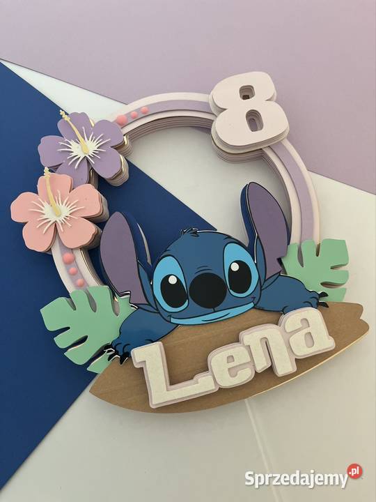 Stitch topper dekoracja na tort urodziny mazowieckie Warszawa