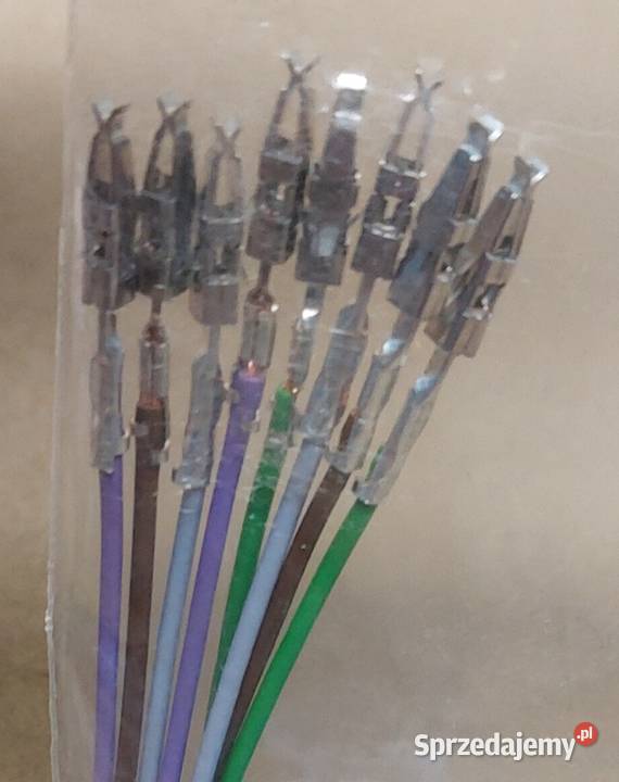 ZŁĄCZE WTYK MINI ISO NIEBIESKI 8 PIN PRZEWODY osobowe Mielęcin