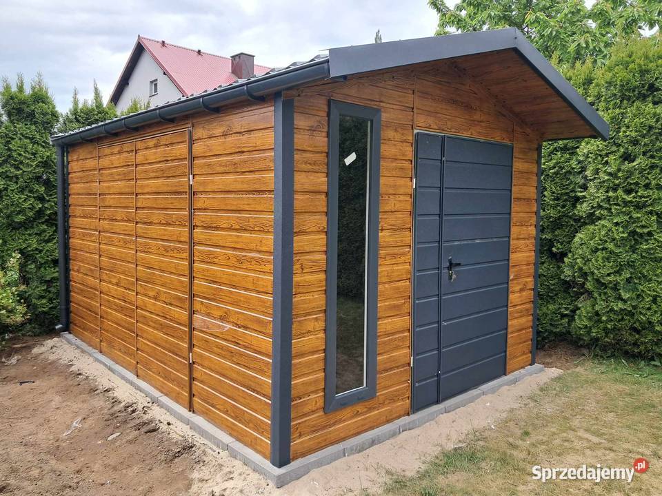 Domek ogrodowy narzędziowy garaż blaszany Kalisz