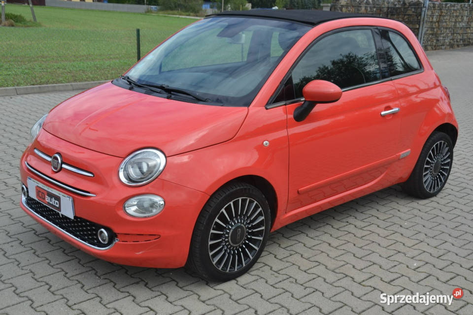 Fiat 500 12 benzyna70climatronic virtual cockpit Rok produkcji 2019 Kęty