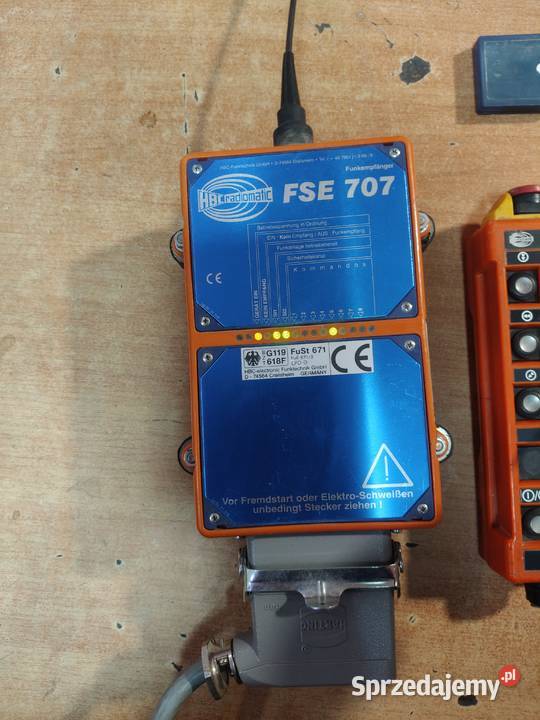 Sterowanie suwnicyDzwigu demag hbc 707 Pozostałe Mińsk Mazowiecki