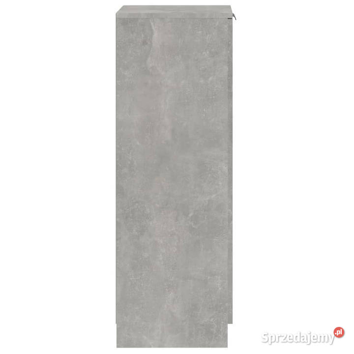 Szafka na buty szarość betonu 30x35x100 WM811434