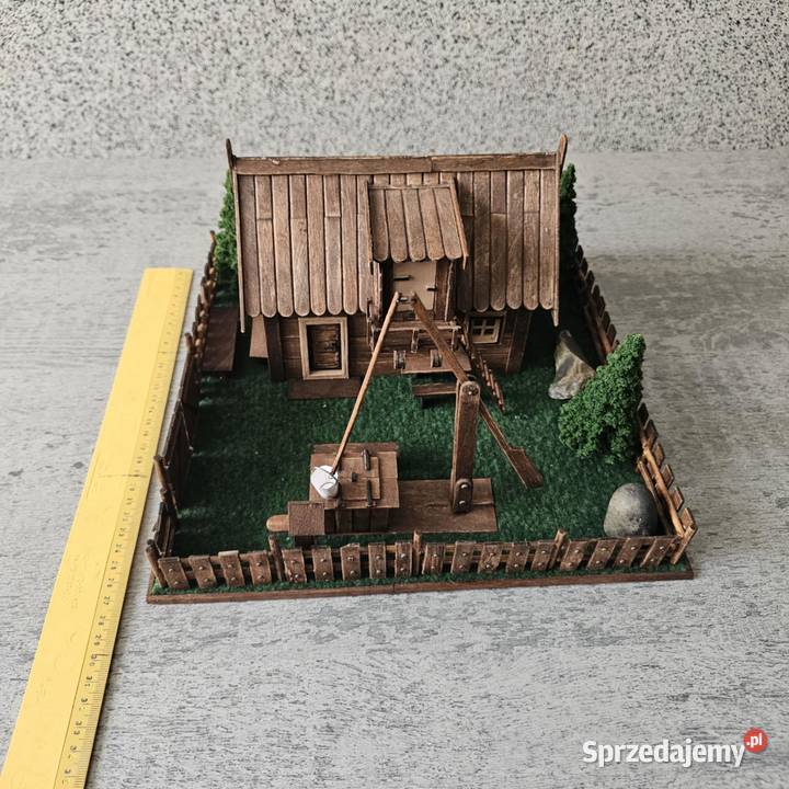 Makieta domku na wsi Murowana Goślina