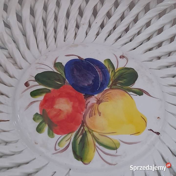 Misa koszyk na owoce patera ceramika Włochy Bogatynia