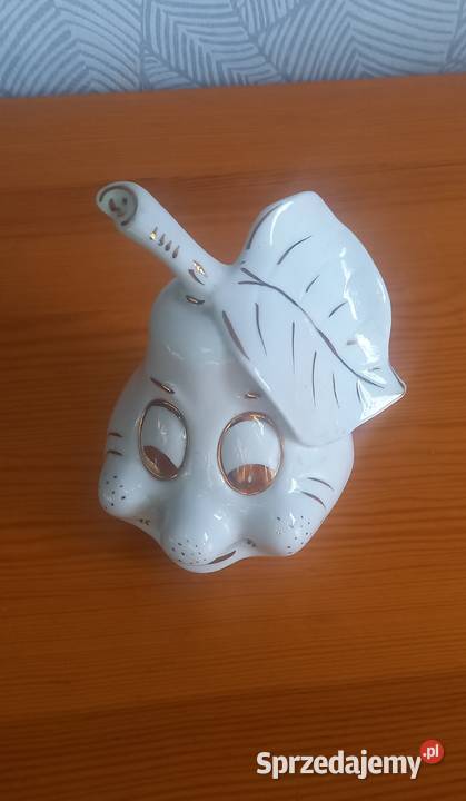 Figurka porcelanowa gruszka z liściem 15 Małkinia Górna sprzedam