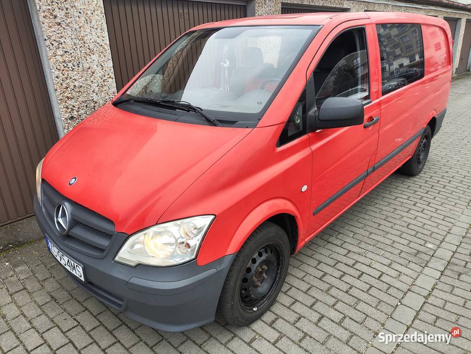 Mercedes Vito339 Salon Polska 2 wlaściciel manualna Szczecin