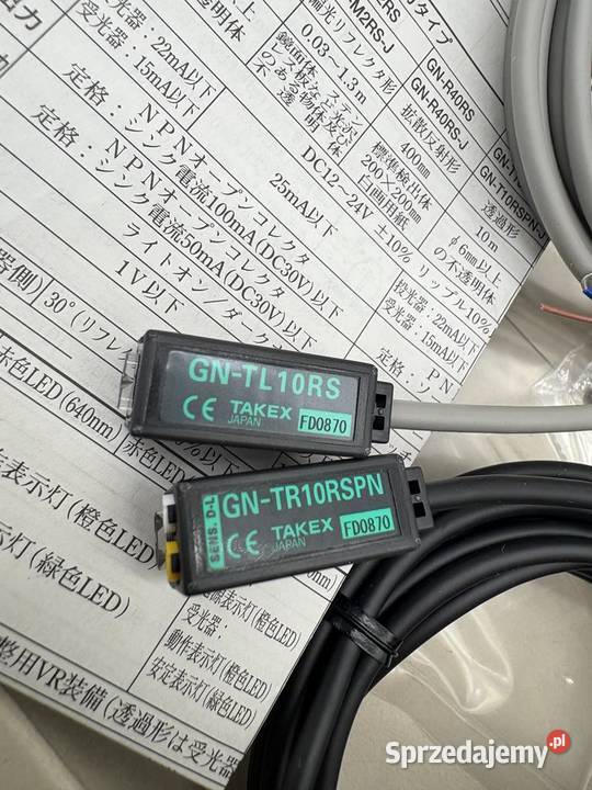 Takex GNTL10RS GNTR10RSPN Czujnik optyczny Warszawa