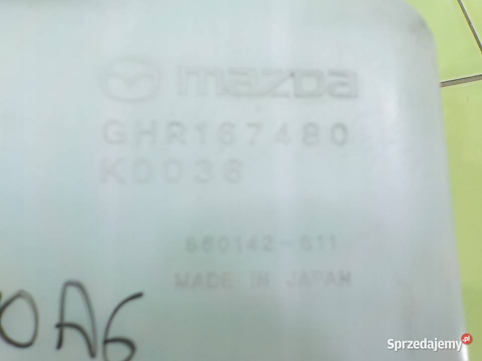 MAZDA 6 GJ III LIFT 22 D AUT 15r SEDAN 4D Zbiorniki płynu do spryskiwaczy mazowieckie Suków