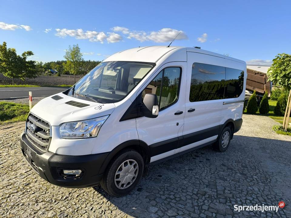 Ford transit Mk8 9osobowy specjalny inwalidów Rok produkcji 2020 Inowrocław sprzedam
