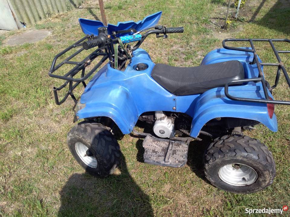 OKAZJA Quad 110 niebieski kupiony w Polsce Żelazków