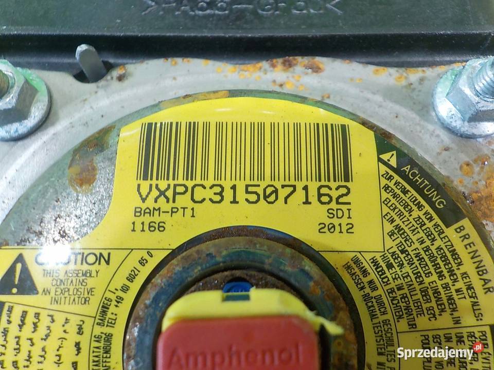 C3 II 12 VTI 13r HB 5D AIRBAG poduszka pasazera Suków