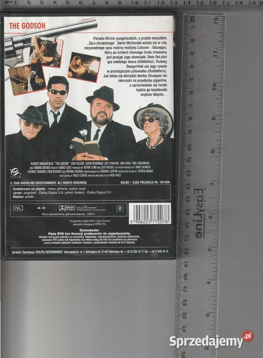 Syn chrzestny Rodney Dangerfield DVD mazowieckie Pruszków