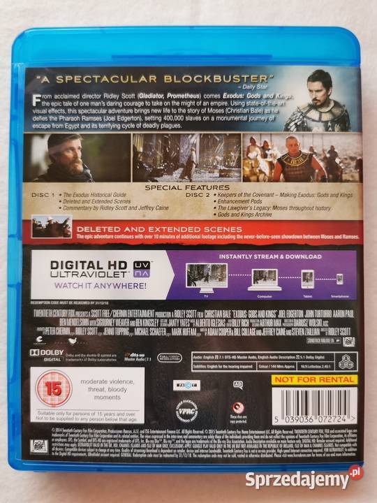 Exodus Gods And Kings Exodus Bogowie I Królowie Wytrzyszczki
