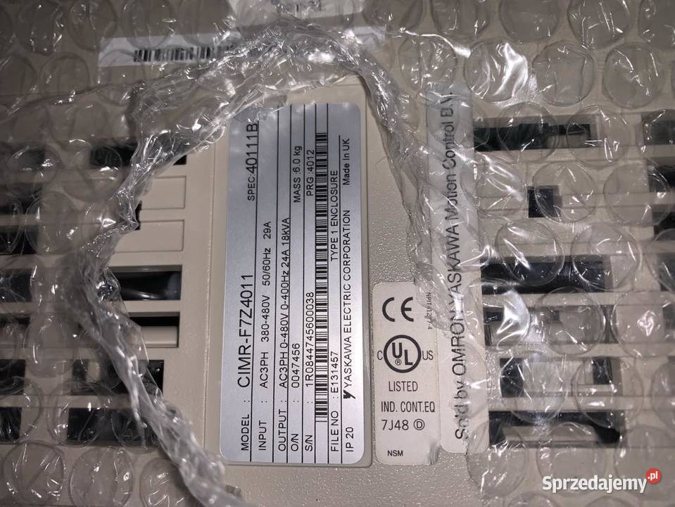 Omron Varispeed F7 CIMRF7Z4011 24A 18kVA Warszawa