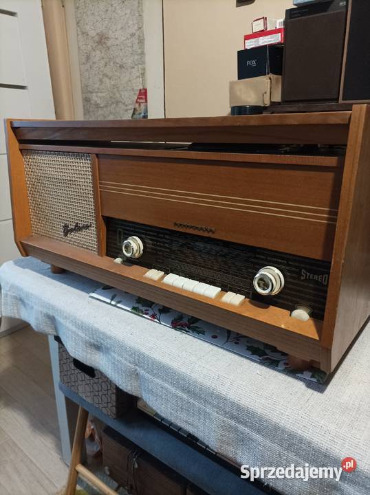Telefunken radio lampowe stereo z gramofonem mazowieckie Płock