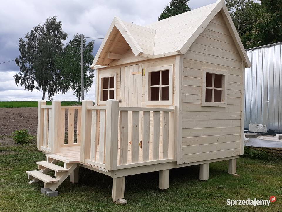 dom domek dzieci ogrodowy plac zabaw piaskownica Bartniczka sprzedam